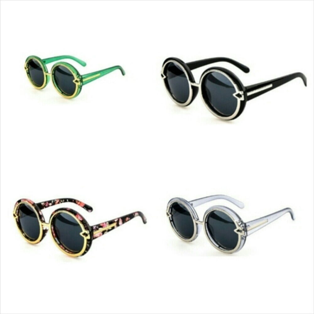 Orbitz round sunglasses 4 COLOR OPTIONS